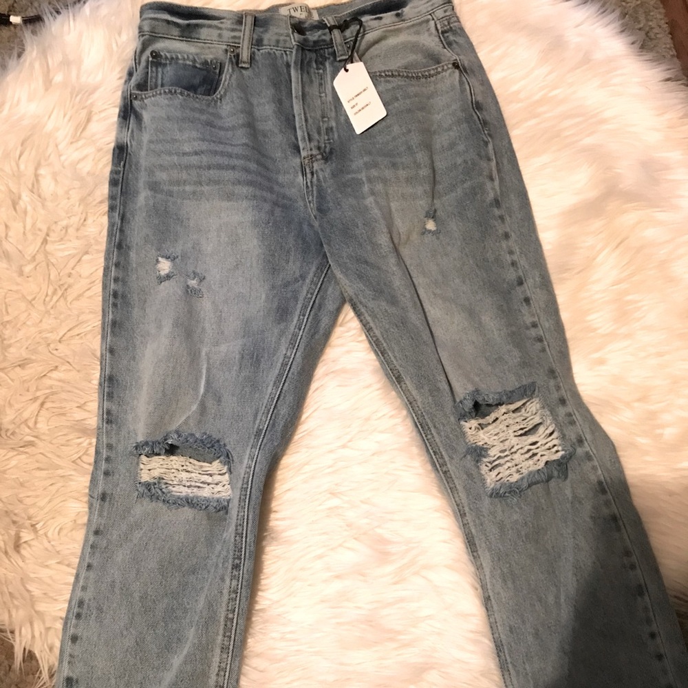 Twelve on twelfth button fly Jeans